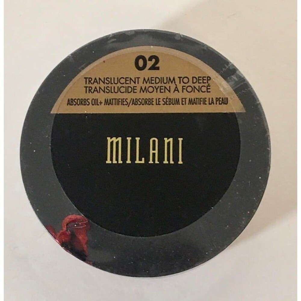 MILANI Make It Last Setting Powder Translucent #02 Medium to Deep NEW SEALED